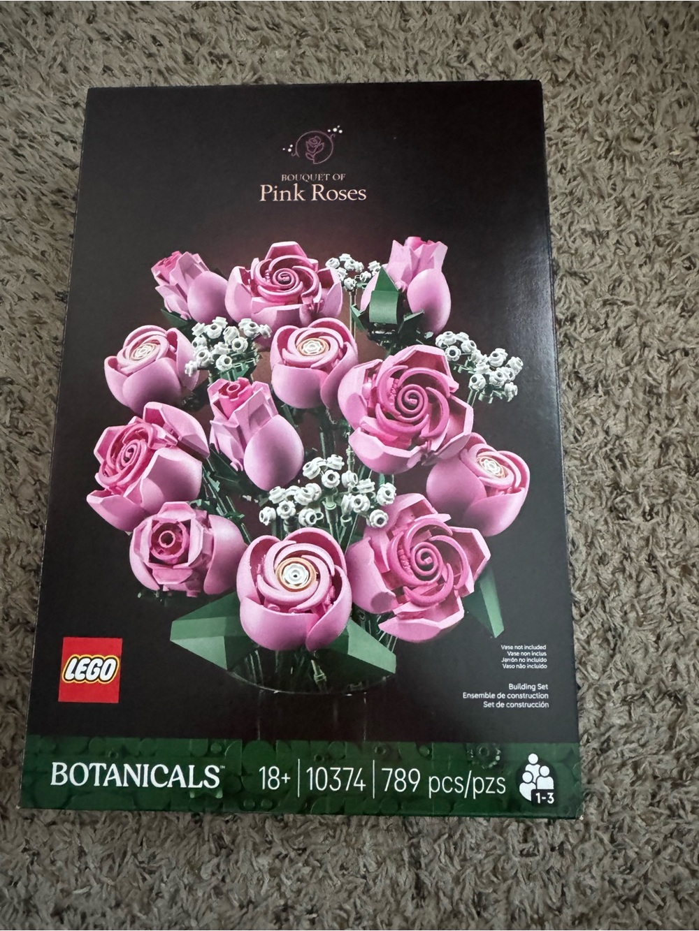 Pink Roses Legos
